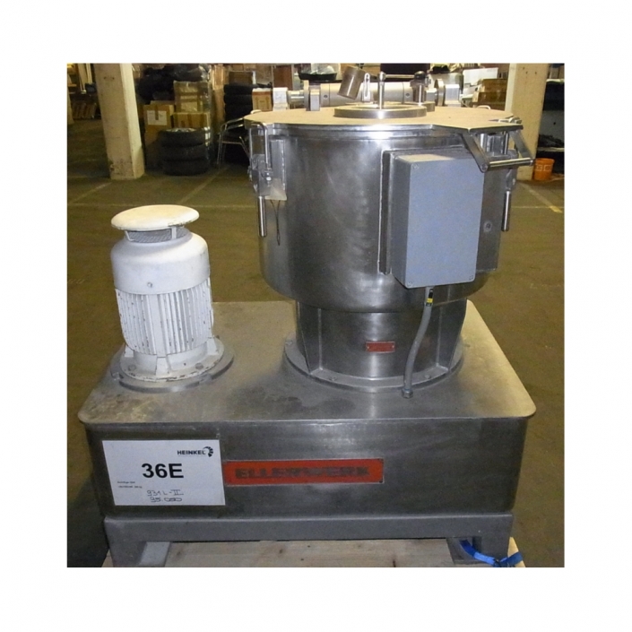 Vertical Centrifuge top discharge - Year 1995