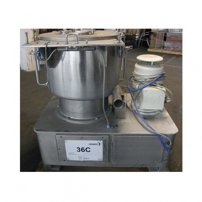 Vertical Centrifuge top discharge - Year 2002