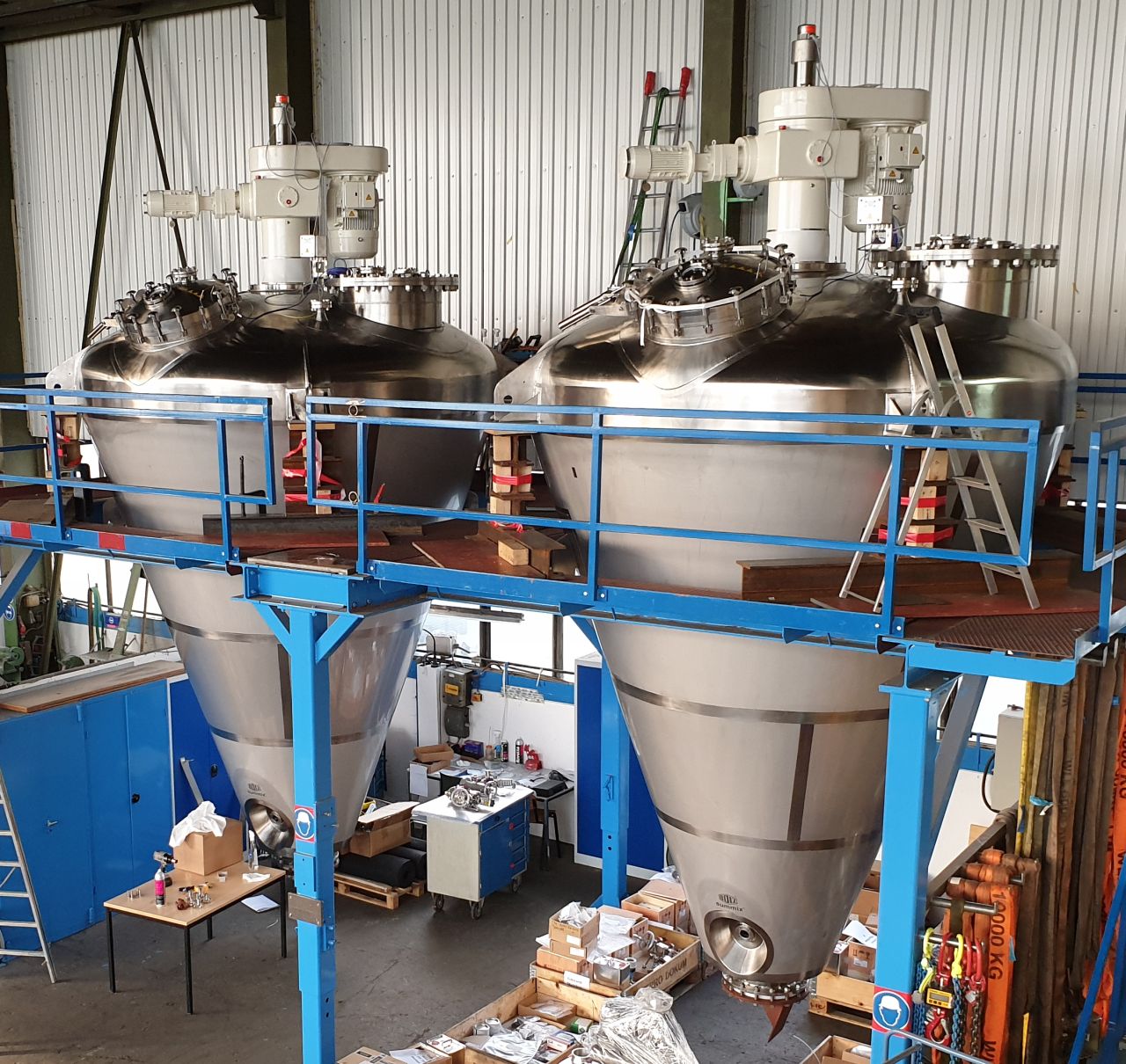 Used Machine BOLZ Conical Screw Mixer year 2019